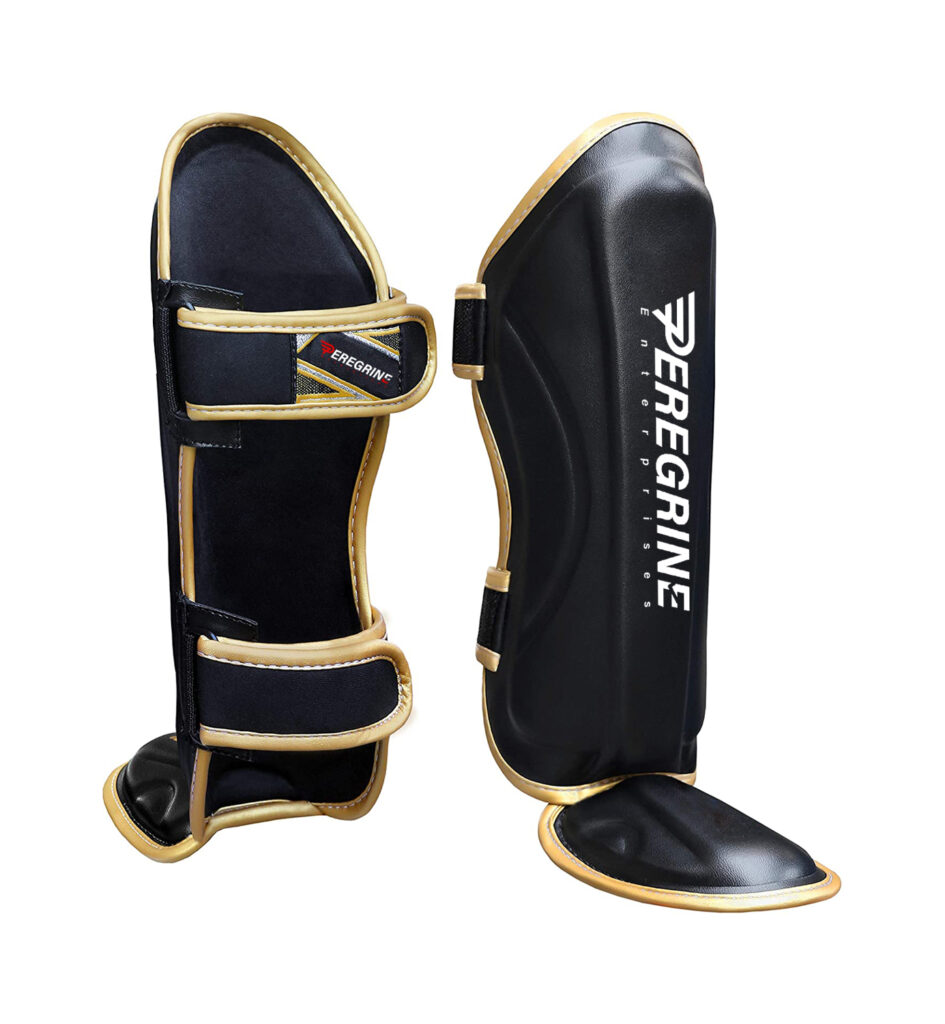 Best boxing shin pads Peregrine Enterprises